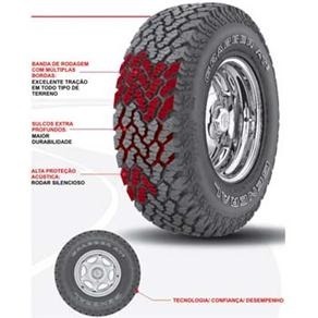 pneu General Tire Grabber AT2 235 70 R16 recursos
