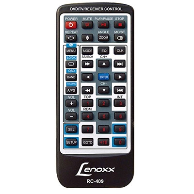 DVD Player Automotivo Lenoxx Sound AD 2677 controle remoto