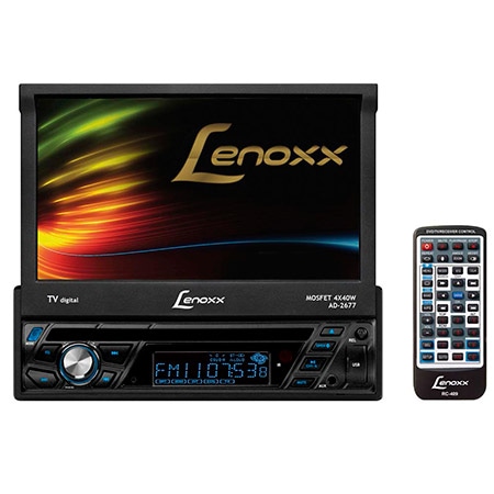 DVD Player Automotivo Lenoxx Sound AD 2677