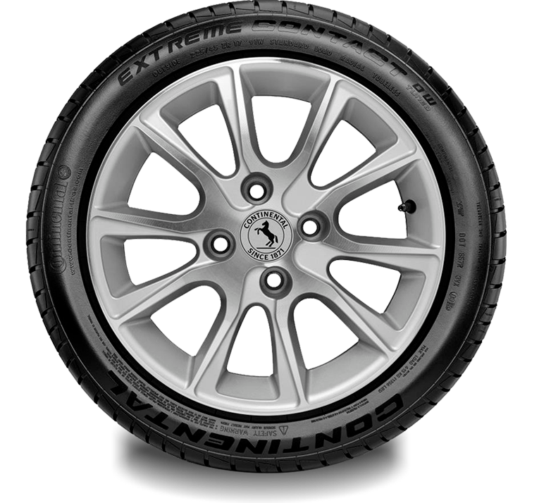 Pneu Continental ExtremeContact DW estrutura