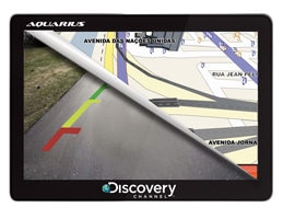 GPS Aquarius Discovery MTC3383: tela touchscreen de 5 polegadas