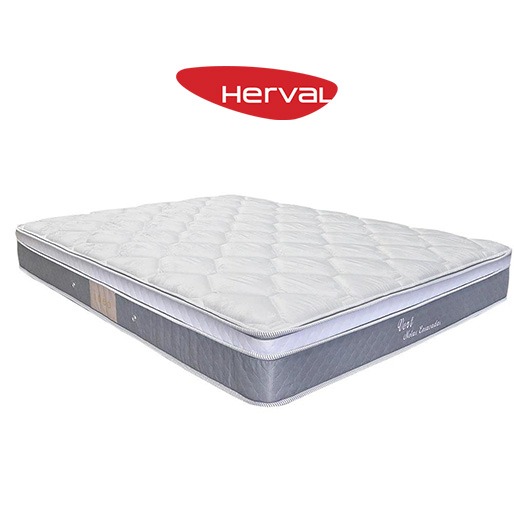Colchão de casal com Pillow Top One Side colchão casal herval pillow top one side