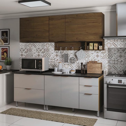 Cozinha Modulada Bartira Rubi