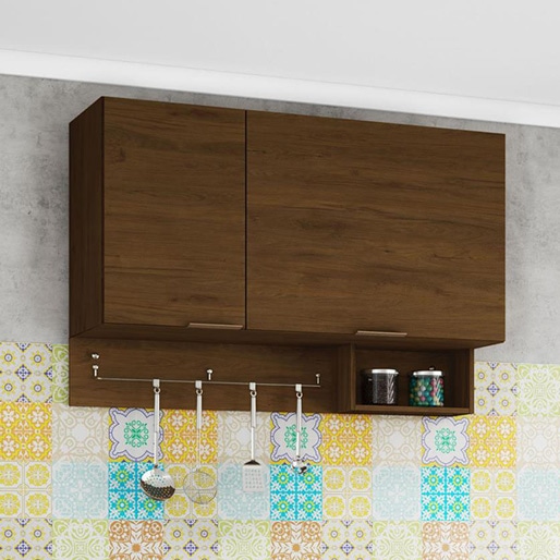 Cozinha com armários Cozinha Modulada Bartira Armários