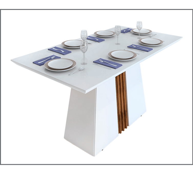 Mesa Jantar DJ Móveis Raquel 8 Cadeiras Mesa Jantar DJ Móveis Raquel 8 Cadeiras