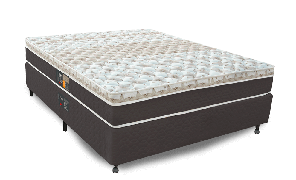 Cama Box Sleep Class Hibrido Castor Casal Cama Box Sleep Class Hibrido Castor Casal