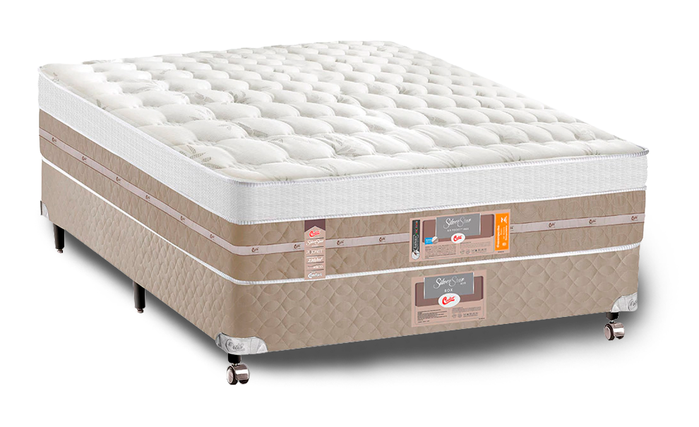 Cama Box de Casal Castor Silver Star Air Cama Box de Casal Castor Silver Star Air