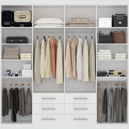 Guarda-Roupa Santos Andirá Havana Master 6 Gavetas