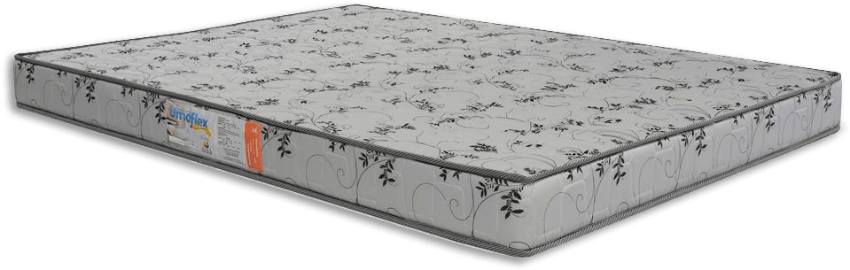 Colchão de Solteiro Umaflex Sublime Colchão Solteiro Umaflex Sublime Espuma Cinza Floral