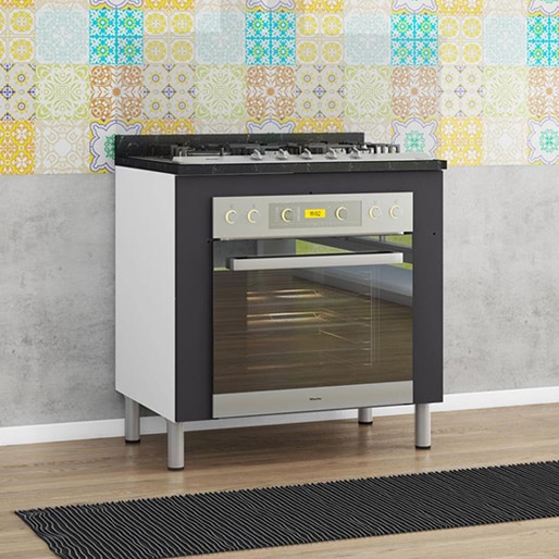 balcão forno cooktop 5 bocas bartira Rubi