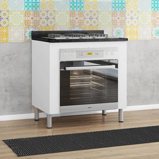 balcão forno cooktop 4 bocas bartira