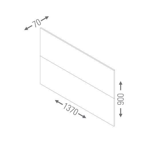 Medidas do painel Stylus Multivisão