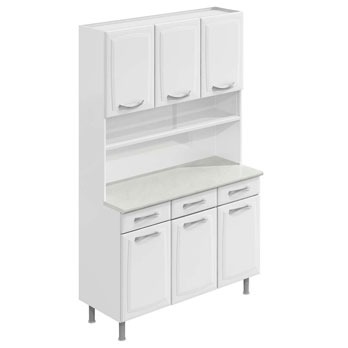 cristaleira Itatiaia Premium Branco design