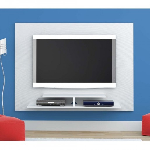 Painel com prateleiras para equipamentos eletrônicos