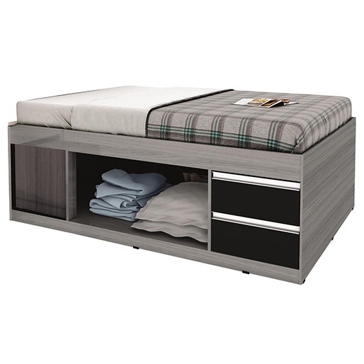 Cama Box Baú Casal Bartira Carol Premium com 5 Portas e 2 Bau De Cama Casal ~ Cama Box Baú Casal Bartira Carol Premium com 5 Portas e 2