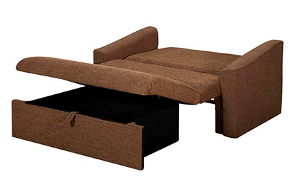 Sofá-cama American Comfort com baú