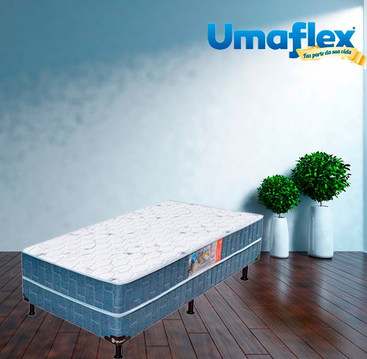 cama box conjugada solteiro umaflex native