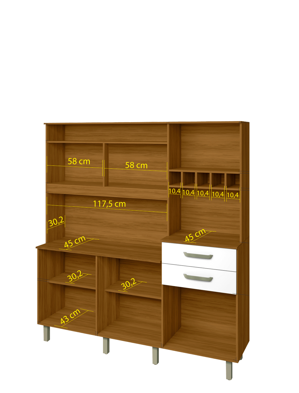 Cozinha Nesher Smart – 5 Portas Cozinha Nesher Smart