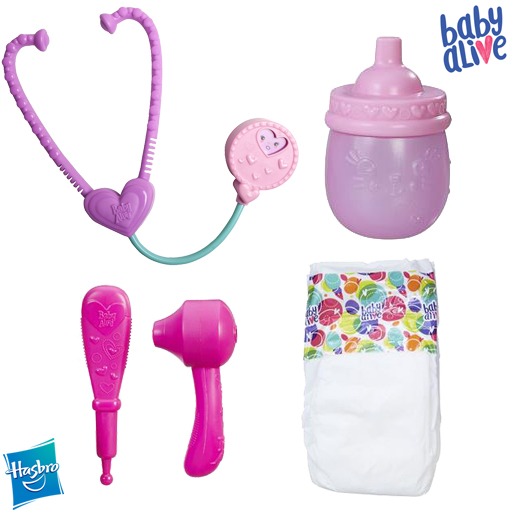 boneca hasbro baby alive acessórios