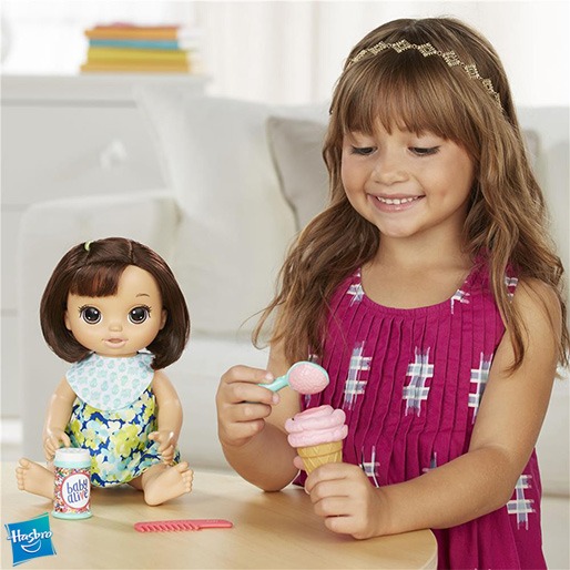 Boneca Hasbro Baby Alive Sobremesa Mágica Acessórios