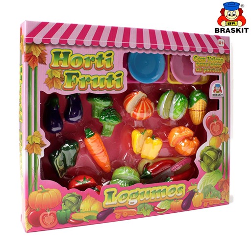 Coleção Horti Fruti Braskit Legumes Coleção Horti Fruti Braskit Legumes meninas comidinha