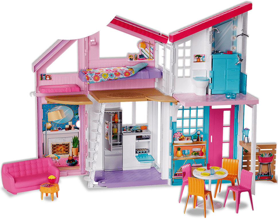Playset Acessórios Casa Malibu Barbie Mattel