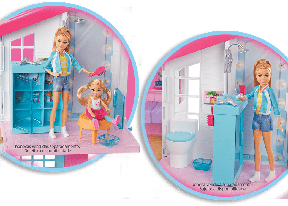 Casa Malibu Barbie Mattel ambientes