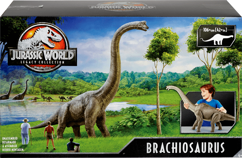 Boneco com cor autêntica e textura realista Boneco Mattel Jurassic World