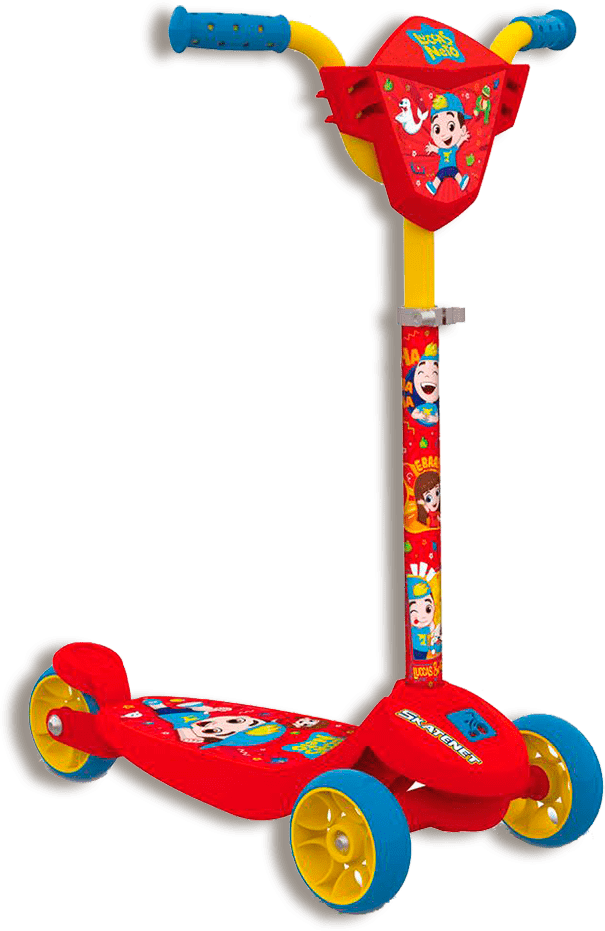 PPatinete Skatenet Bandeirante Luccas Neto Vermelho