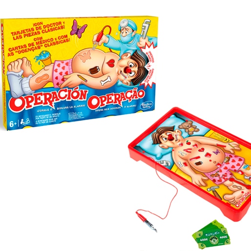 jogo operando hasbro clássico