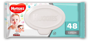 Lenços Umedecidos Huggies One & Done com 48 Unidades Lenços Umedecidos Huggies One & Done 48 Unidades