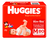 Fralda Huggies Supreme Care M 80 unidades Fralda Huggies Supreme Care M 80 unidades