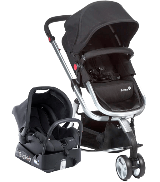 Carrinho Passeio Safety 1st Travel System Mobi Preto Carrinho Passeio Safety 1st Travel System Mobi Preto