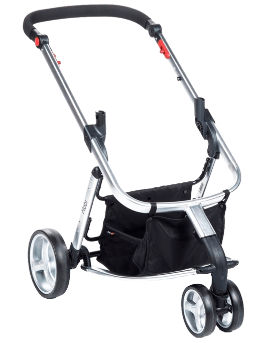 Cinto com 5 pontos e ajustes de altura Carrinho Safety 1st Travel System Mobi segurança