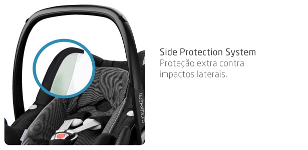 Proteção extra contra impacto laterais