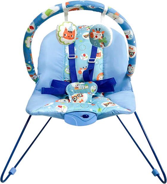 Cadeira de Descanso Baby Style Lit Azul Cadeira de Descanso Baby Style Lit Azul