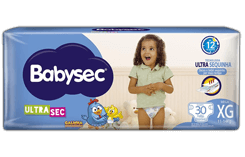 Fralda Babysec UltraSec Galinha Pintadinha tamanho XG Fralda Babysec UltraSec Galinha Pintadinha tamanho XG
