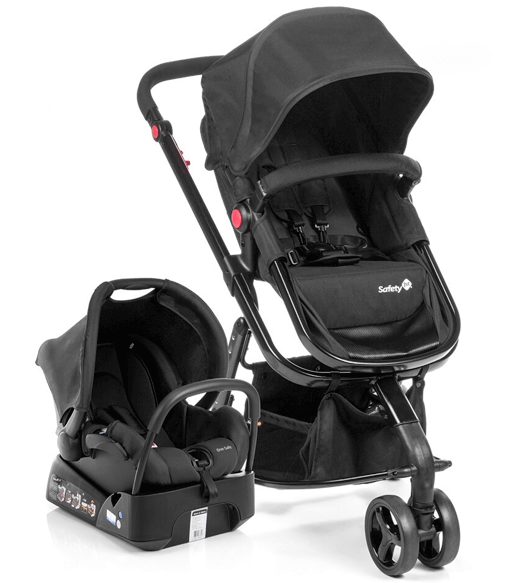 Carrinho Passeio Safety 1st Travel System Mobi Full Black Carrinho Passeio Safety 1st Travel System Mobi Full Black