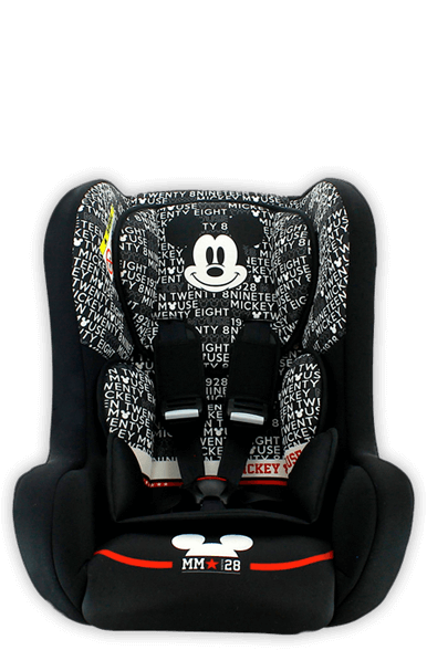 Cadeira Automóvel Team Tex Trio Luxe Mickey Mouse Preta