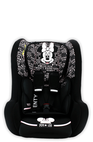 Cadeira Automóvel Team Tex Trio Luxe Minnie Mouse Preta