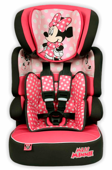 Cadeira para Automóvel Team Tex Beline Luxe Minnie Mouse Dots