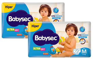 Fralda Babysec UltraSec Galinha Pintadinha Fralda Babysec UltraSec Galinha Pintadinha