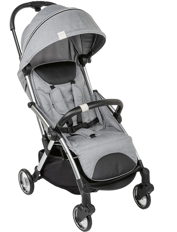 Carrinho De Bebe Chicco Goody Ate 15kg Cool Grey Carrinhos Para Passeio Extra