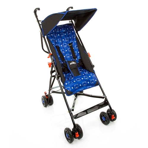 carrinho bebê umbrella línea azul