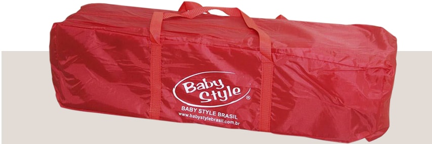 bolsa que acompanha o Berço Compacto Baby Style Vermelho bolsa que acompanha o Berço Compacto Baby Style Vermelho