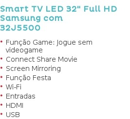 Smart TV LED 32