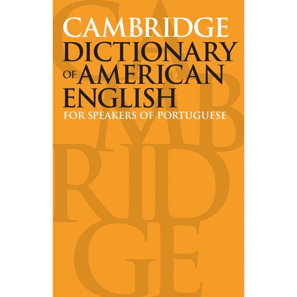 Livro Cambridge Dictionary of American English For Speakers of