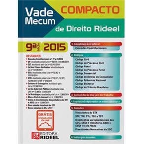 Livro - Vade Mecum - Compacto de Direito 9ª Edição/2015