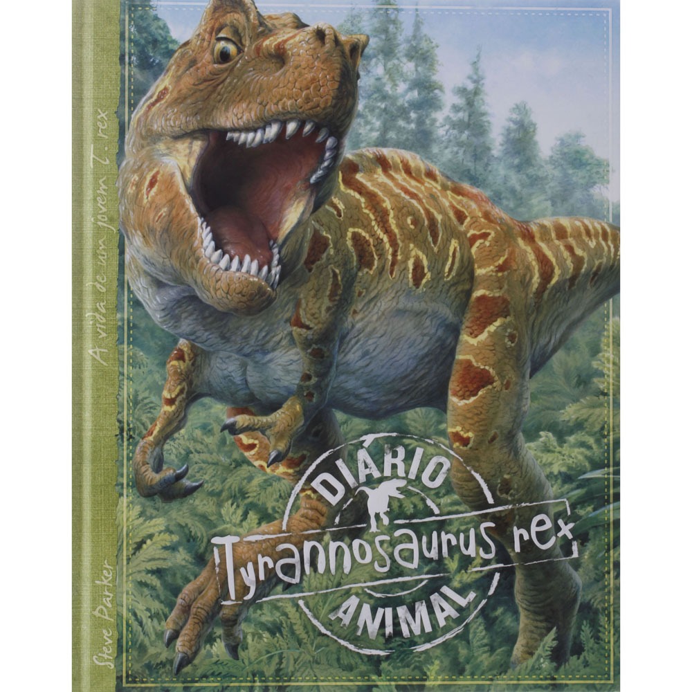 livro diário animal tyrannossauro