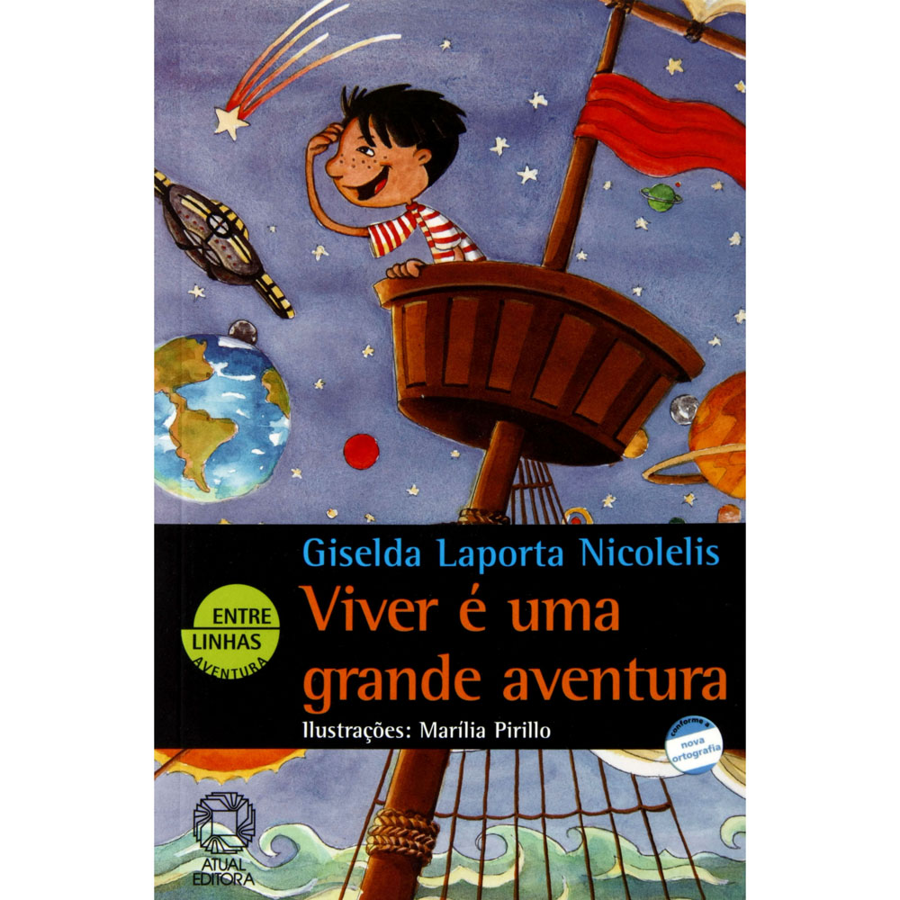 Livro Entre Linhas Aventura Viver é